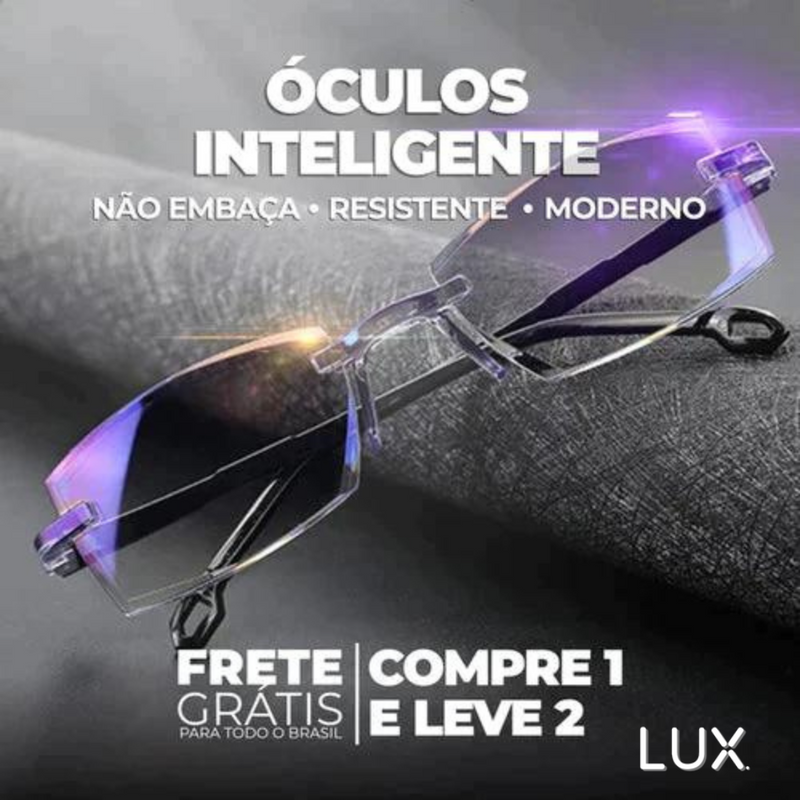 PAGUE 1 GANHE 2 Óculos Grau adaptável Lux®